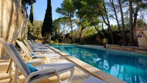 Piscine hôtel de charme Belesso en Provence